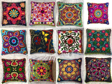 Hand Embroidered Pillows – EMBROIDERY DESIGNS