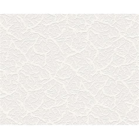 AS Creation Textured White Blown Paintable Embossed Wallpaper 9878-10 - Uncategorised from ...