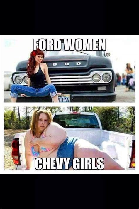 Ford vs. Chevy | Ford jokes, Ford humor, Chevy jokes