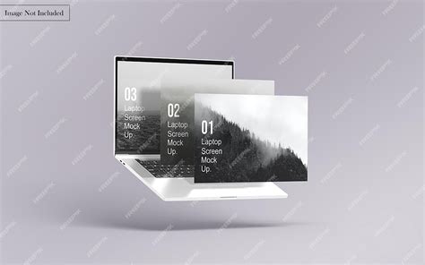 Premium PSD | Laptop screen mockup