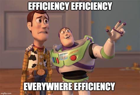 Efficiency, Efficiency, Everyhwere Efficiency: From a Linguistic Detail ...