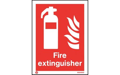 Fire Extinguisher Location Sign