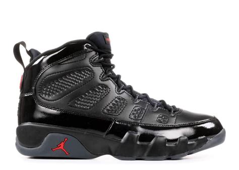 Air Jordan 9 Retro Black/University Red ‘Patent’ | Authentic ...