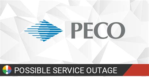 PECO Outage Map • Is The Service Down?