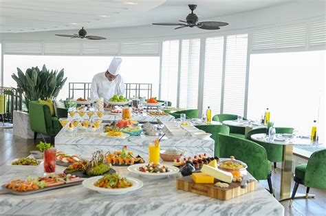 Al Dawaar Revolving Restaurant | Buffet Restaurant in Dubai | Hyatt Regency Dubai