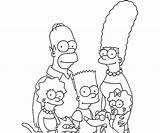 Simpsons Coloring Pages To Print Out  Home sketch template