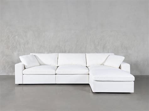 4-Seat Modular Chaise Sectional – 7th Avenue