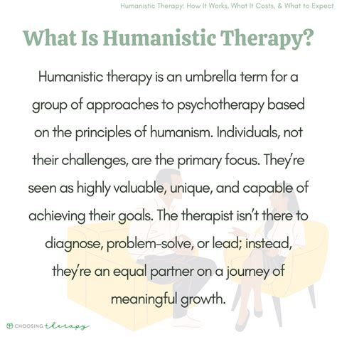 What Is Humanistic Therapy?