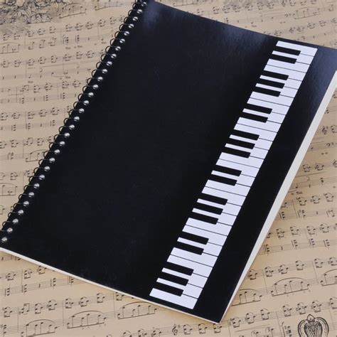 Blank Sheet Music Composition Notebooks 100 Pages Stave Notebook,Musical Notation Staff Notebook ...