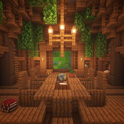 Goldrobin - Minecraft Builder on Instagram: “A small map room! 🗺 Follow me, @xgoldrobin for more ...