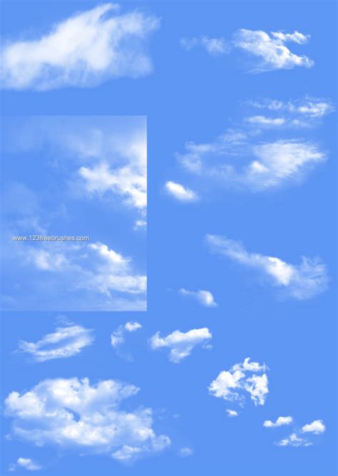 Clouds | Brushes For Photoshop Cs6 Free Download | 123Freebrushes