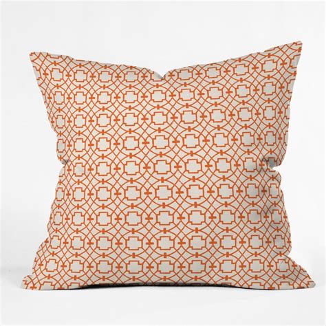 Caroline Okun Burnt Orange Umbria Throw Pillow | Throw pillows, Buy throw pillows, Pillows