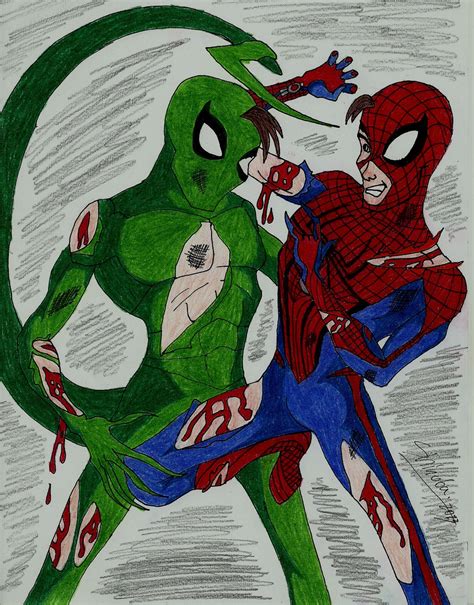 Spider man vs Scorpion by Hlontro on DeviantArt