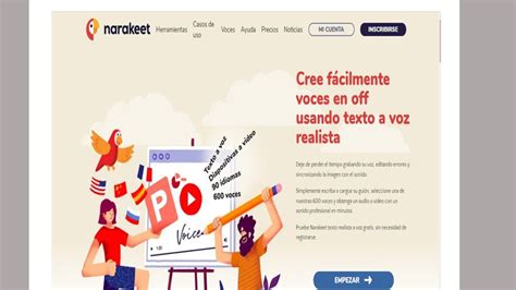 Narakeet: ¡Crea videos narrados rápidamente! - YouTube