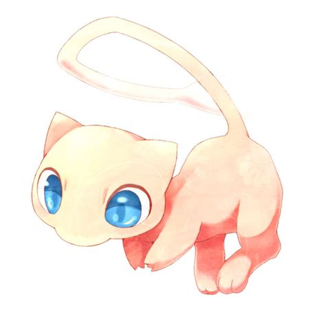 a drawing of a cat with blue eyes on it's back legs and tail