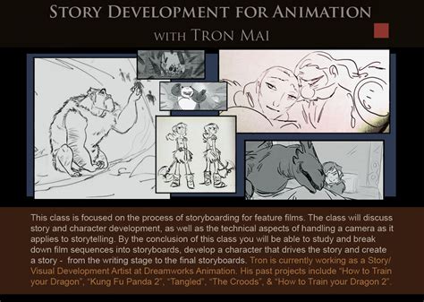 Concept Design Academy: "Story Development for Animation" with Tron Mai ...