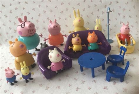 Bundle of Peppa Pig toys ,figures and furniture some rarer figures | in Perth, Perth and Kinross ...