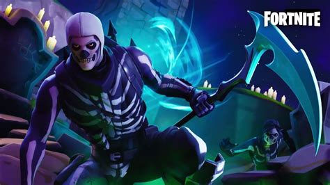 Fortnite Wallpaper HD Skull Trooper | Fortnite, Background hd wallpaper ...