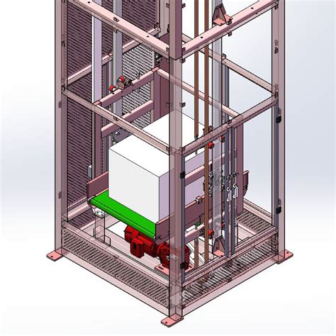 China Continuous Vertical Conveyor Lift Vertical Conveyors Lifters/Continuous Vertical Transfer ...