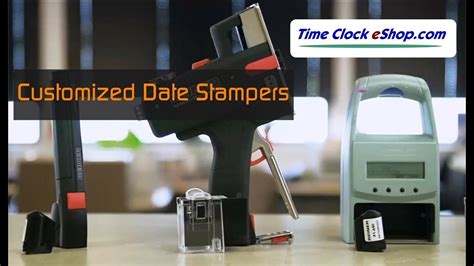 Custom Date Stamper video | Custom, Address stamp, Dating