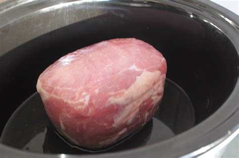 slow cooker ham joint