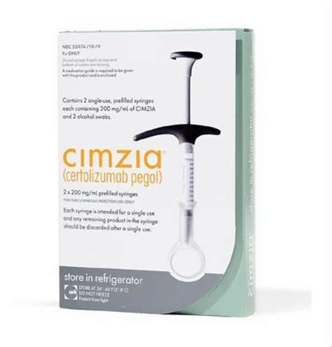 Certolizumab pegol Cimzia 200mg Injection at best price in Visakhapatnam