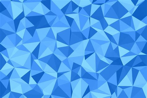 Blue Triangle Mosaic Background Graphic by davidzydd · Creative Fabrica