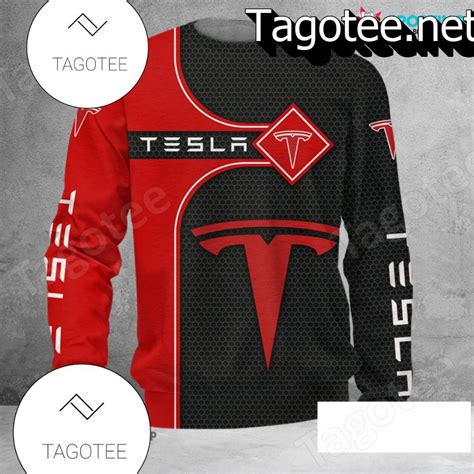 Tesla Logo Unisex Shirt Apparel - Tagotee