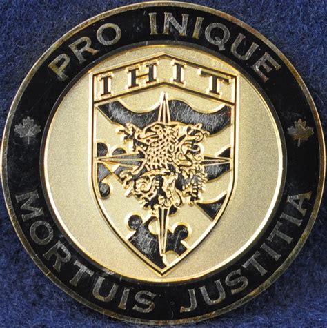 Integrated Homicide Investigation Team (IHIT) Gold | Challengecoins.ca