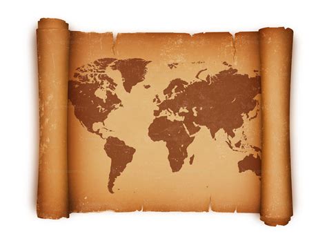 Old scroll world map | Backgroundsy.com