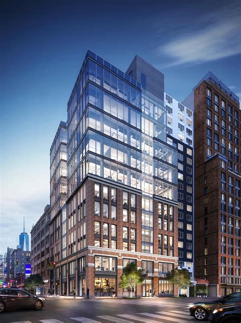 Reveal for 60 Charlton Street's Vertical Office Addition as Permits Approved, Hudson Square ...