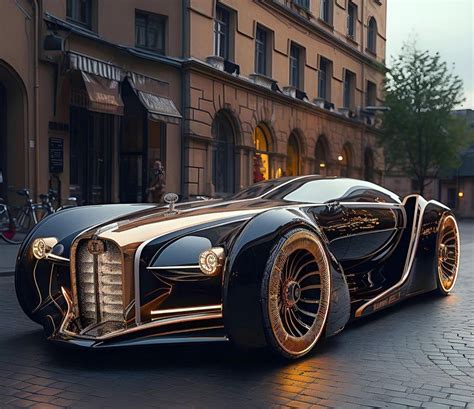 FUTURISTIC LUXURY CAR