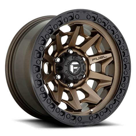 Fuel 1PC D696 Covert Matte Bronze Black Bead Ring Wheel 20" x 9" | Ford F-150 2021-2023