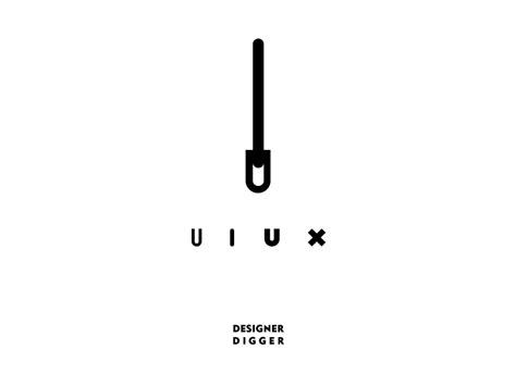 Logo ui/ux designer by Alexandr Bilchenko on Dribbble