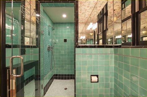 40 Wonderful Art Deco Bathroom Tiles Designs - Decor Renewal | Art deco ...
