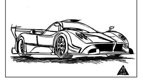 Pagani Coloring Pages