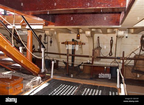 Wooden Ship Interior High Resolution Stock Photography and Images - Alamy