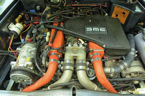 1983 DeLorean Engine Photograph by Mike Martin