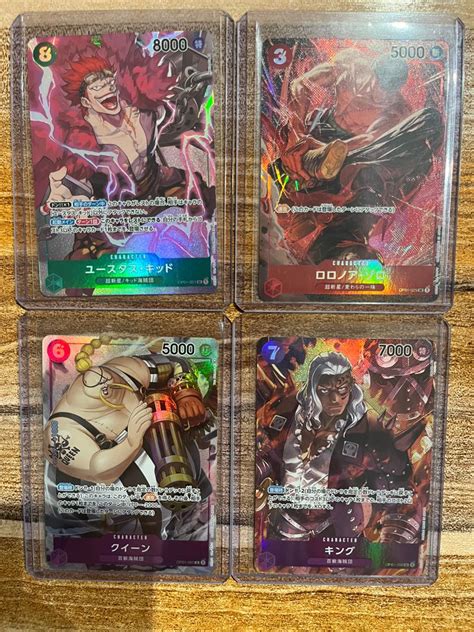 One Piece, card game, tcg, super rare, parallel, alternate art, king ...