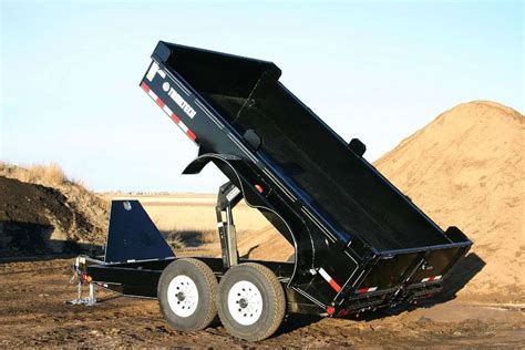 Heavy Duty Dump Trailer by Trailtech