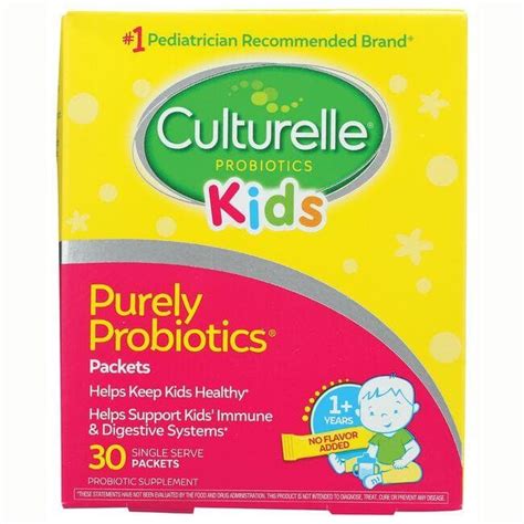 Culturelle Probiotic Kids Packets 5 Billion CFU 30 Pkts - Swanson ...