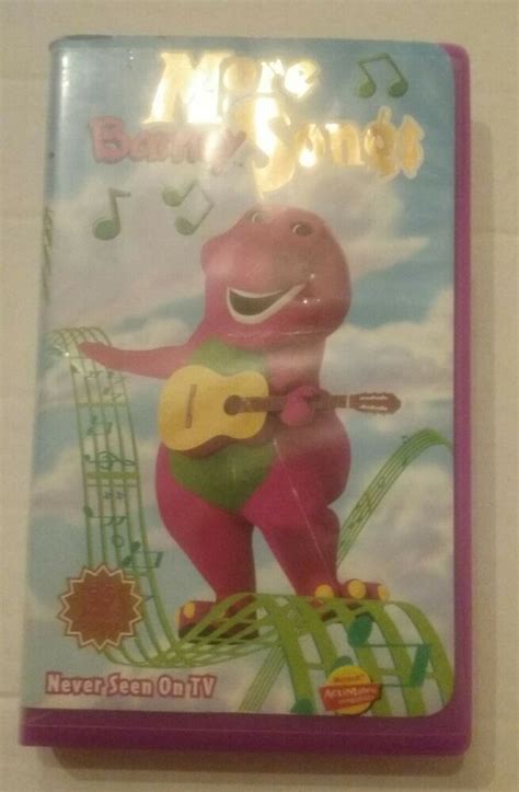 Barney: More Barney Songs (VHS, 1999) | Barney night before christmas ...