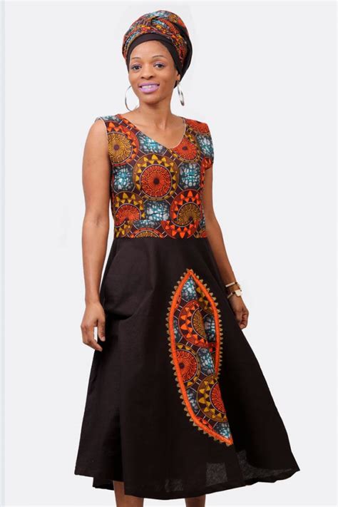 KiSwahili Dress : Bespoke Formal African Ladies Dress Tailored to fit ...