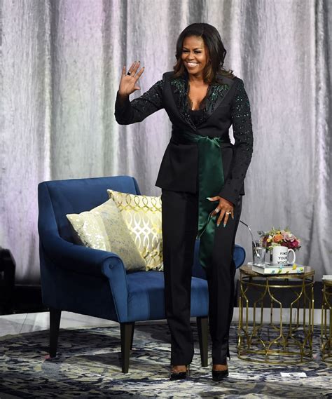 Michelle Obama’s Best Pantsuits on Her ‘Becoming’ Book Tour