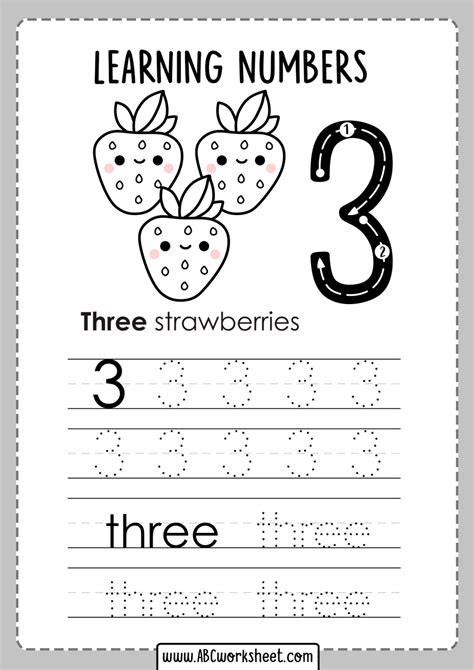 Number Tracing Worksheets 1 100 - Printable Word Searches