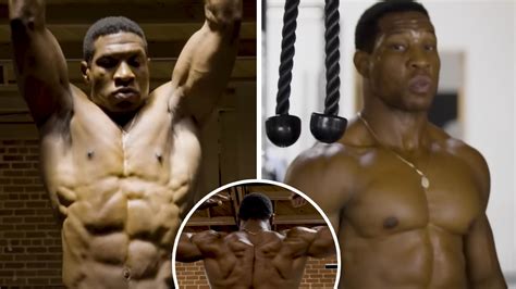 Jonathan Majors Proves He's Cut from Stone in Men's Health Workout Video