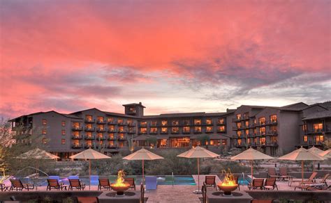 The Ritz-Carlton, Dove Mountain Resort – Marana, AZ, USA – Exterior Sunset – TRAVOH