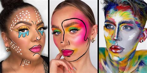 8 Pop-Art Makeup Ideas To Try This Halloween 2021