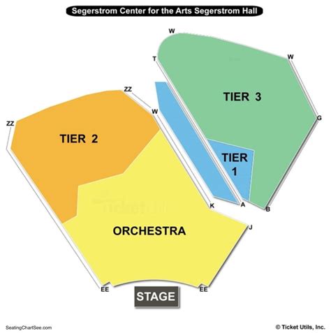 Renee and Henry Segerstrom Concert Hall Seating Chart | Seating Charts ...