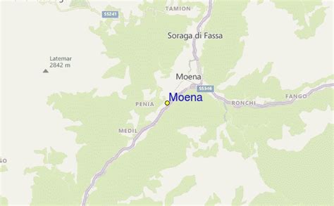 Moena Ski Resort Guide, Location Map & Moena ski holiday accommodation